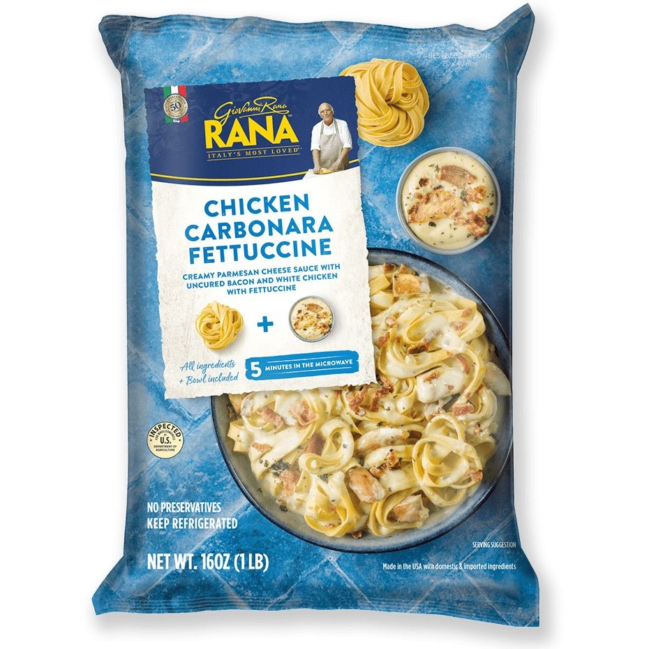 RANA CHICKEN CARBONARA FETTUCCINE 16oz