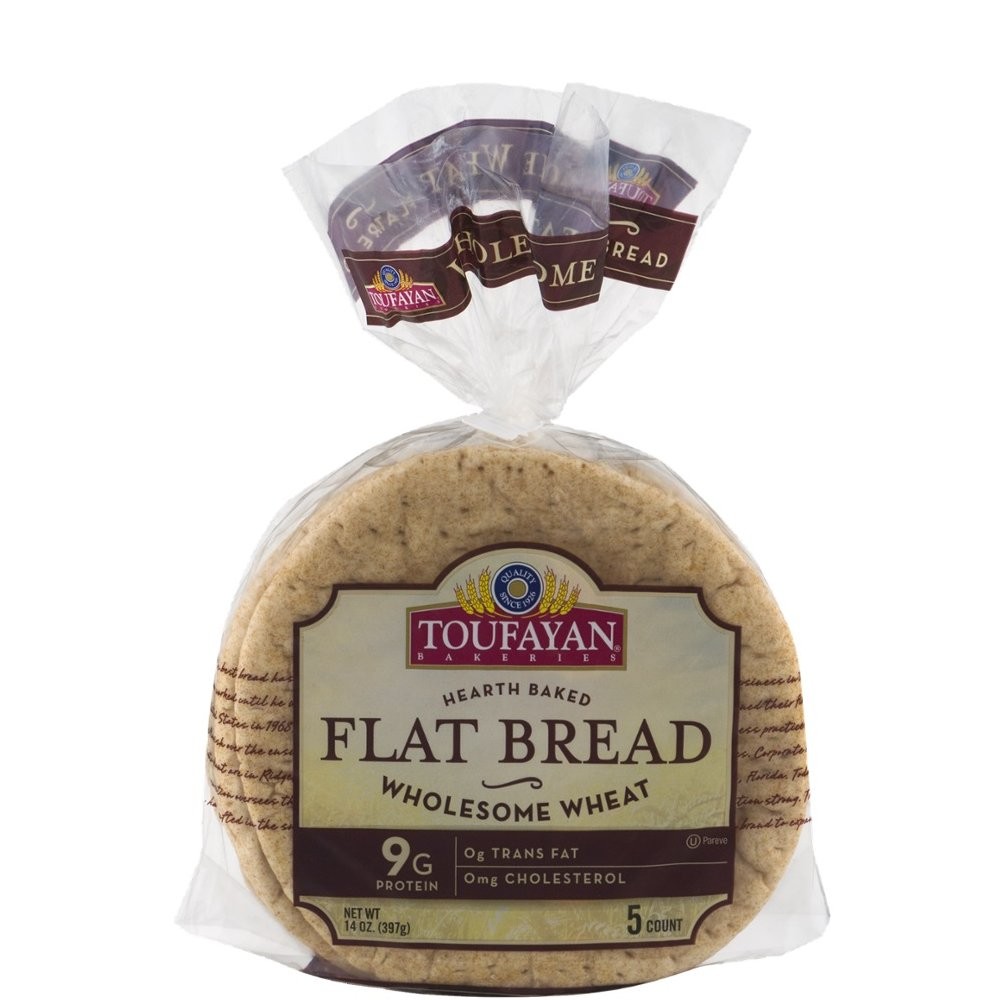 TOUFAYAN FLAT BREAD WHEAT 14oz