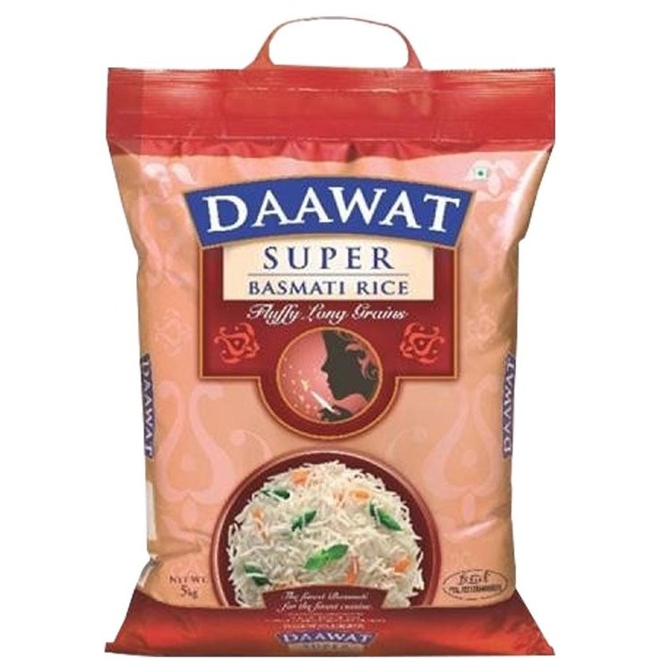DAAWAT BASMATI RICE SUPER JAR 5kg