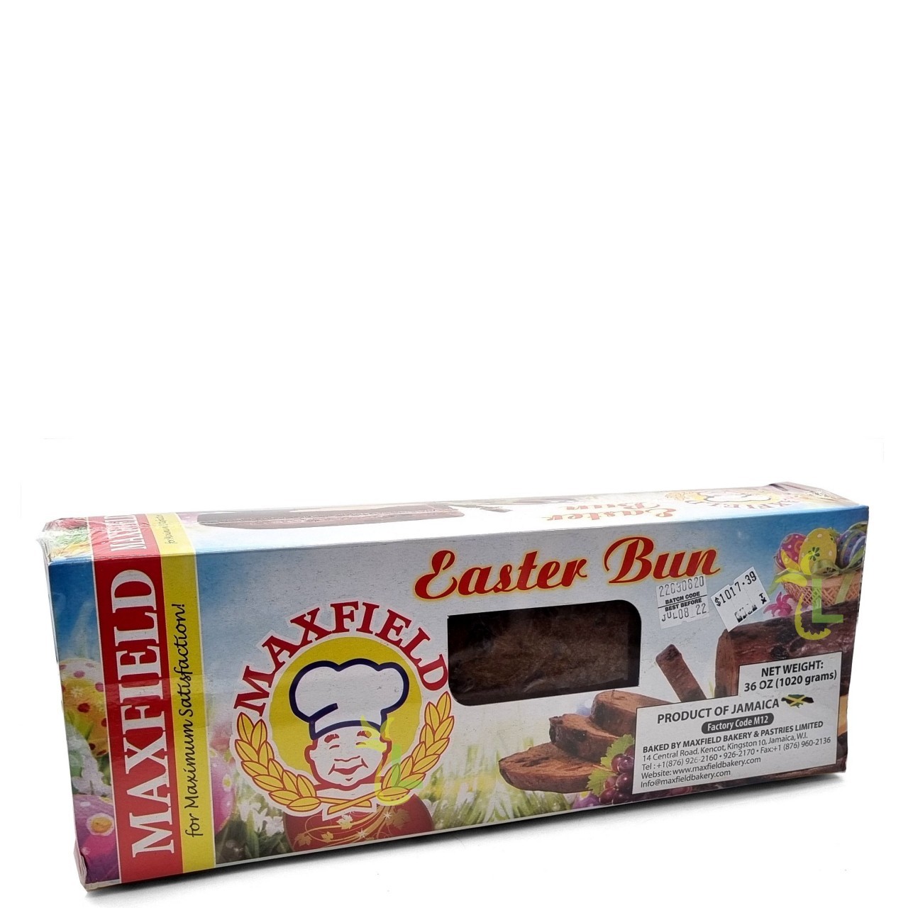 MAXFIELD EASTER BUN 36oz