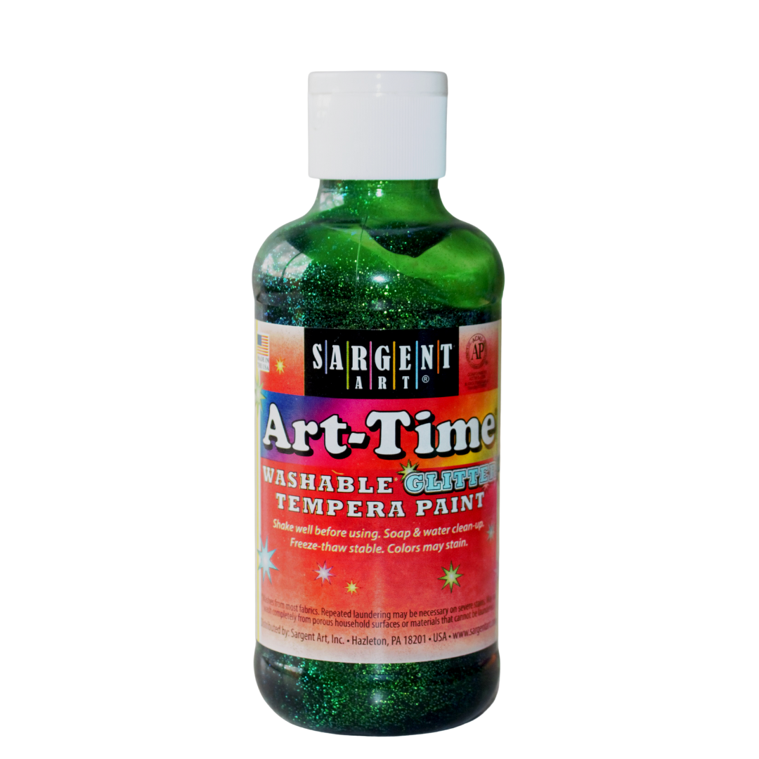 Sargent Art Washable Glitter Tempera Paint