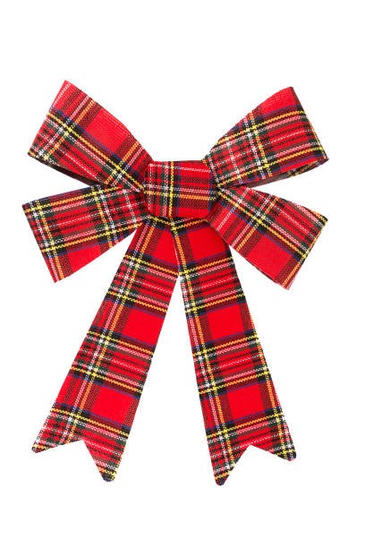 Christamas Plaid Bow