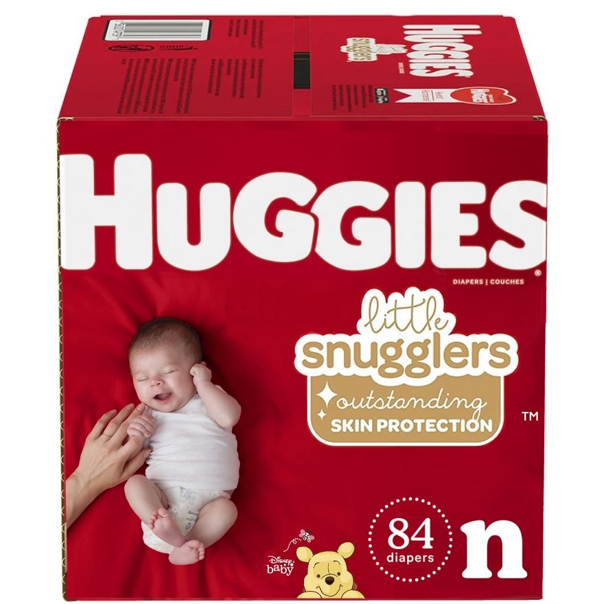 HUGGIES SNUG & DRY DIAPERS NB 84s