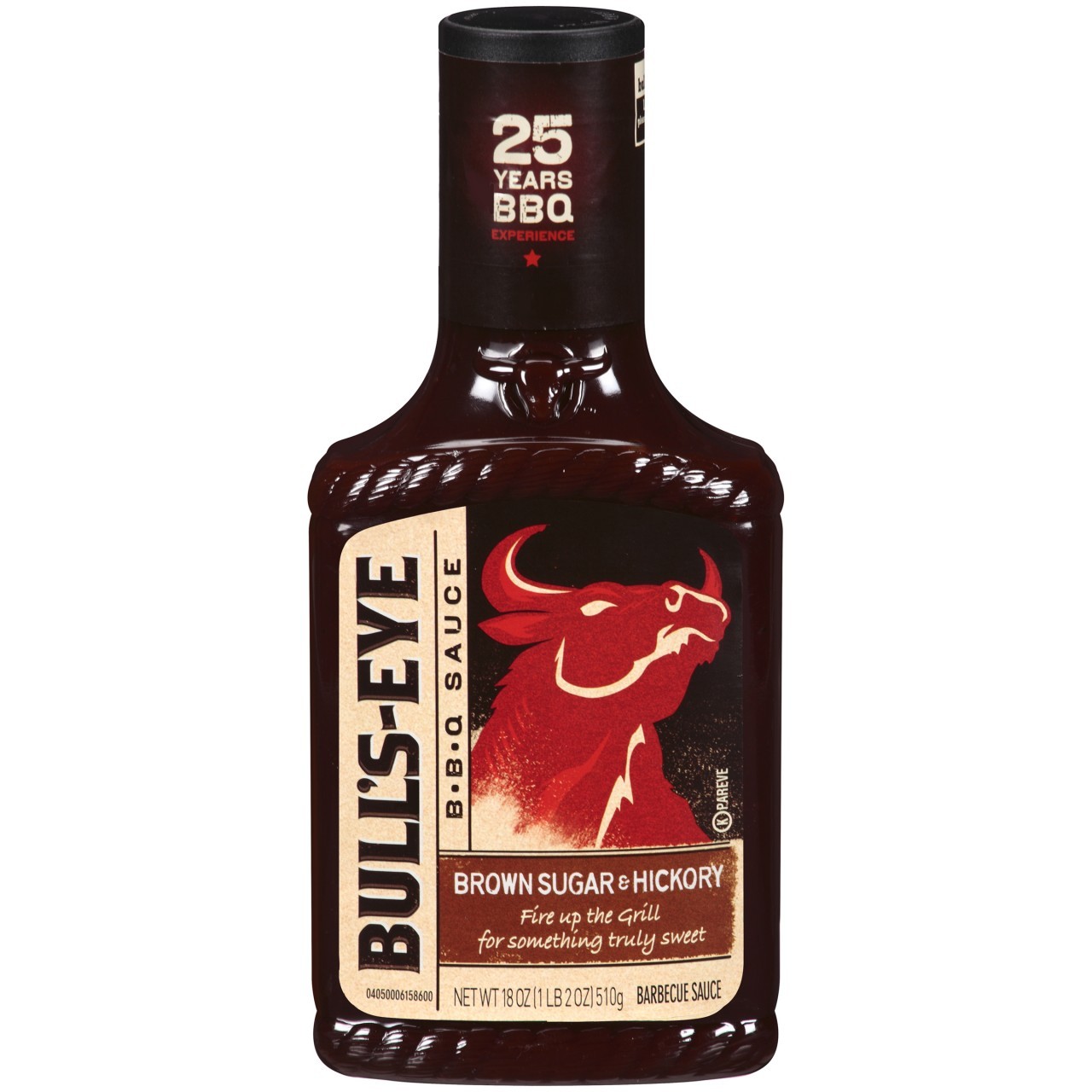 BULLS-EYE BBQ SAUCE HICKORY SUGAR 18oz