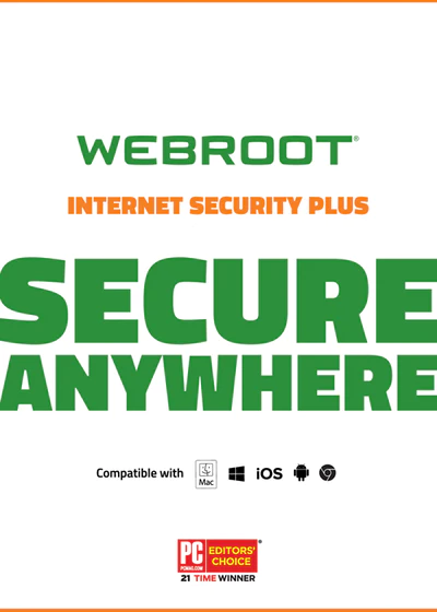 Webroot Internet Security Plus - 3 Devices 1 Year Key Global
