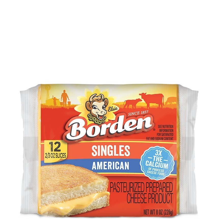 BORDEN AMERICAN SLICES 8oz