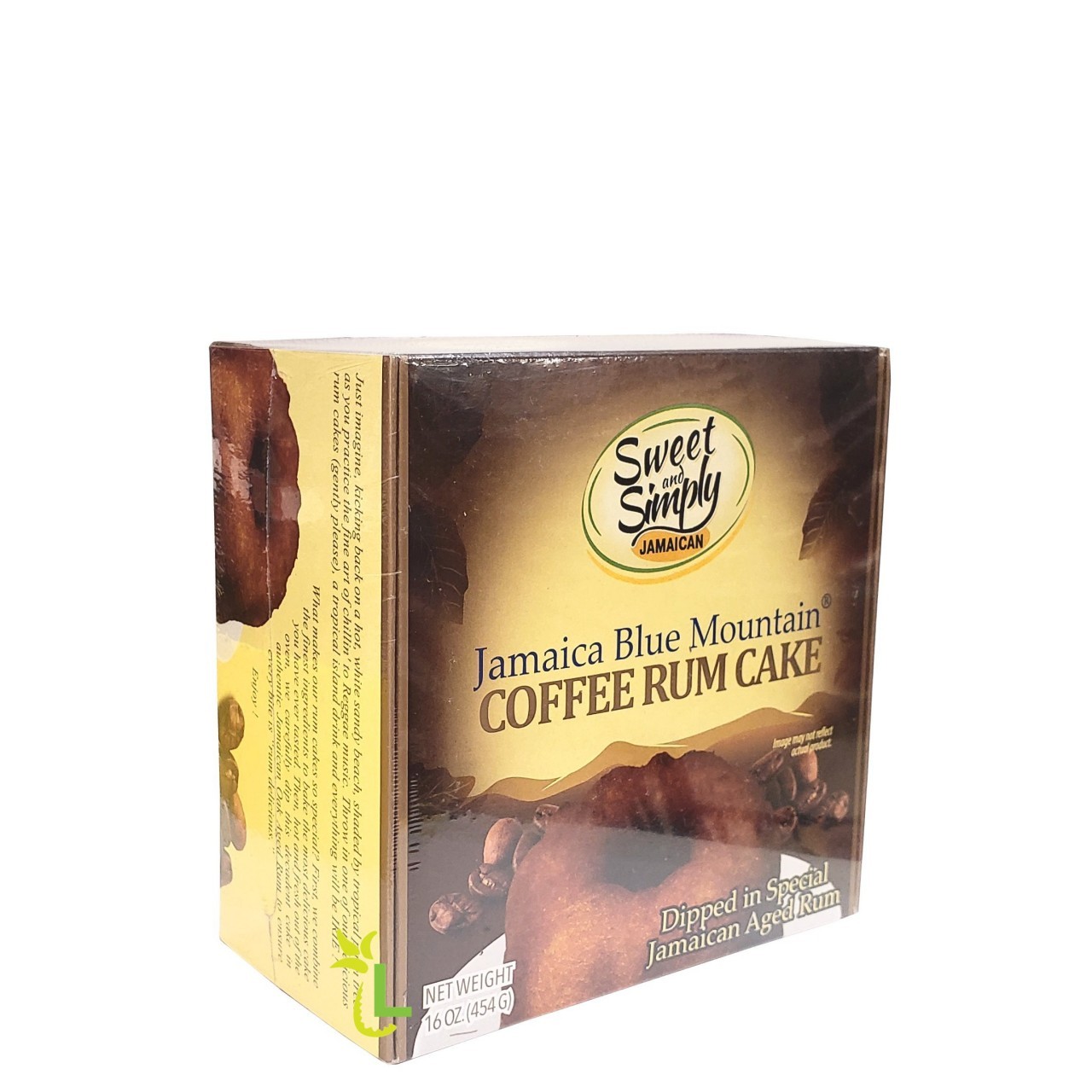 SWEET & SIMPLY COFFEE RUM CAKE 16oz