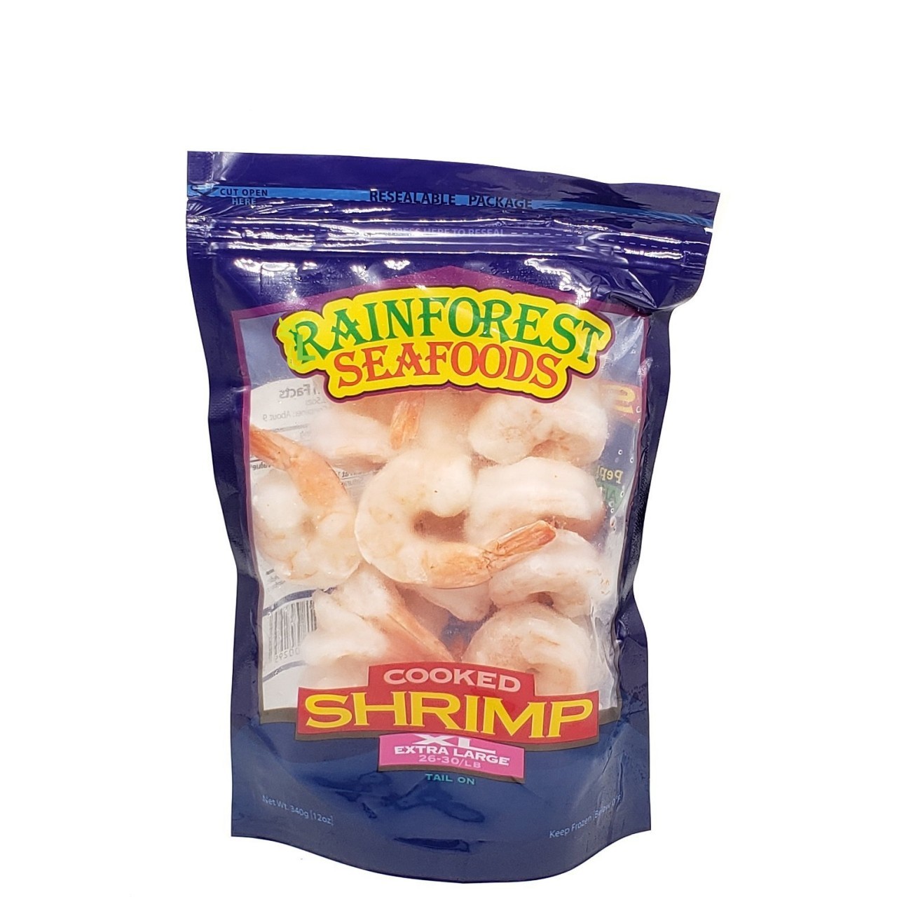 RAINFOREST SHRIMP 26-30 CKD XL 12oz