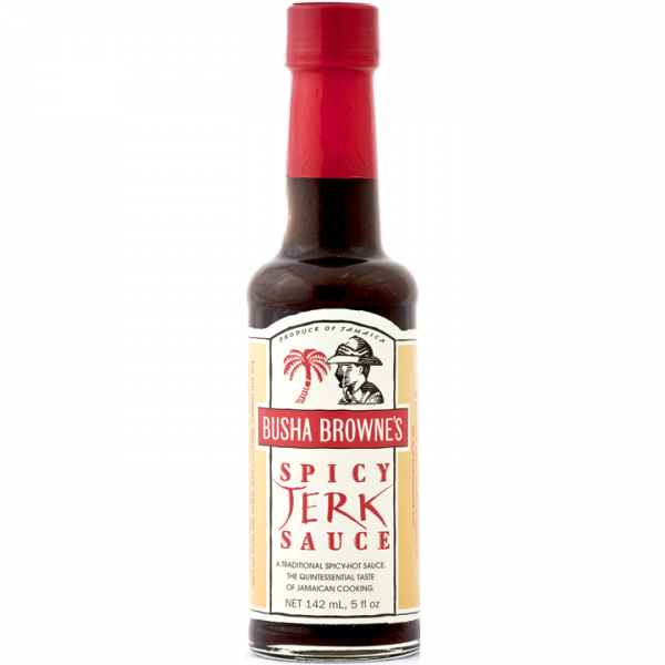 BUSHA BROWNE JERK SAUCE SPICY 7oz