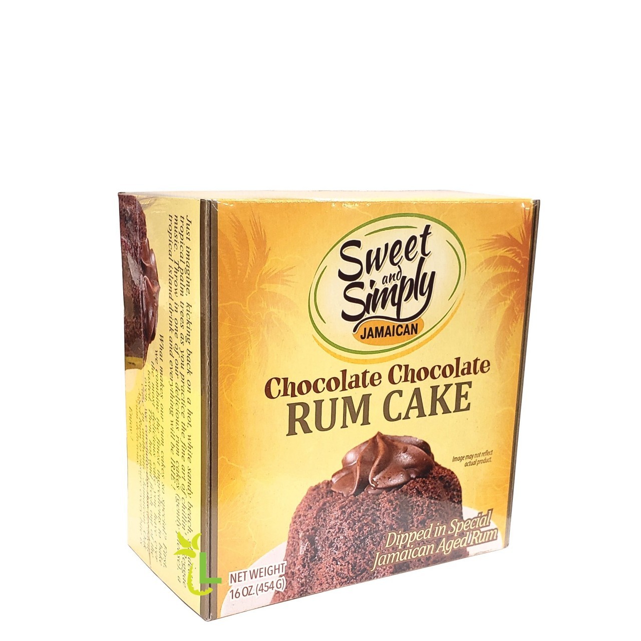 SWEET & SIMPLY CHOC RUM CAKE 16oz