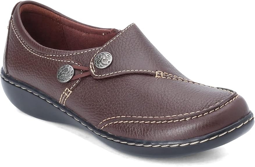 Clarks Womens Ashland Lane Q REDWOOD