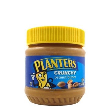 PLANTERS PEANUT BUTTER CRUNCHY 12oz