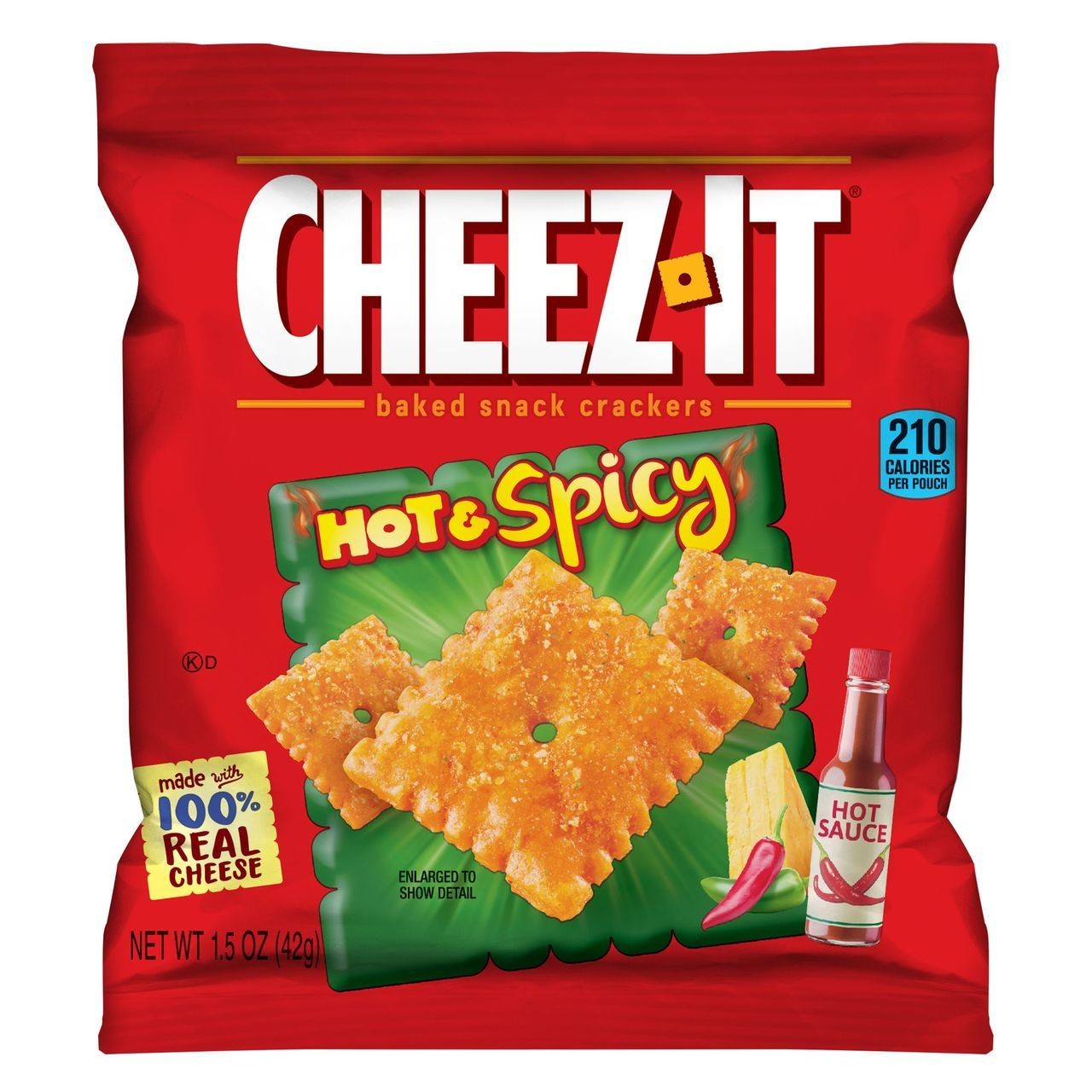 KEEBLER CHEEZ-IT HOT & SPICY 43g