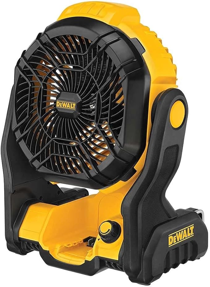 Dewalt DCE512BR 20V MAX Lithium-Ion 11 in. Cordless Jobsite Fan (Tool Only) (Renewed)