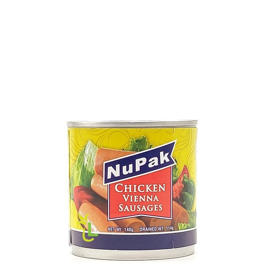 NUPAK VIENNA SAUSAGES CHICKEN H&S 114g