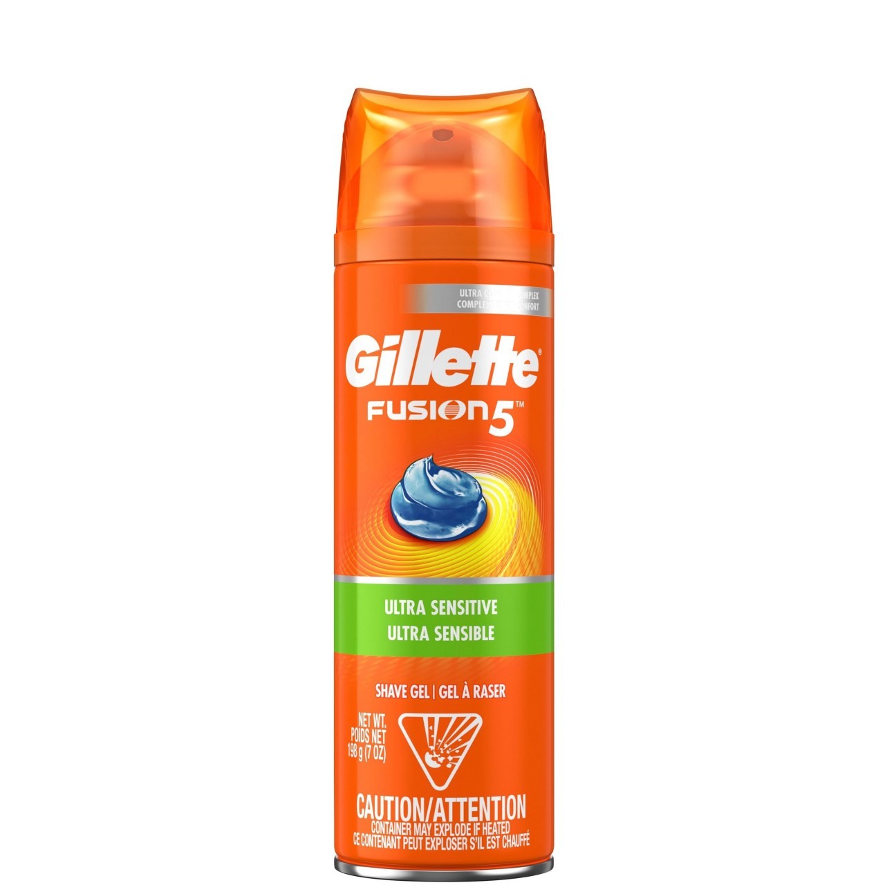 GILLETTE SHAVE GEL ULTRA SENSITIVE 7oz