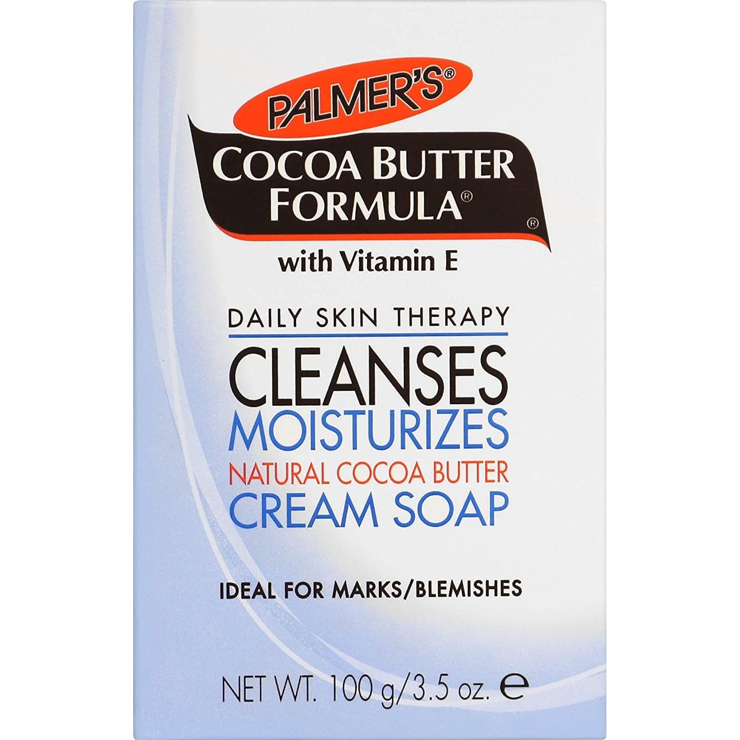 Palmer's Shea Butter Formula Soap With Vitamin E ,Cleanses Moisturizes Natural Cocoa Butter Cream Soap 3.50 oz
