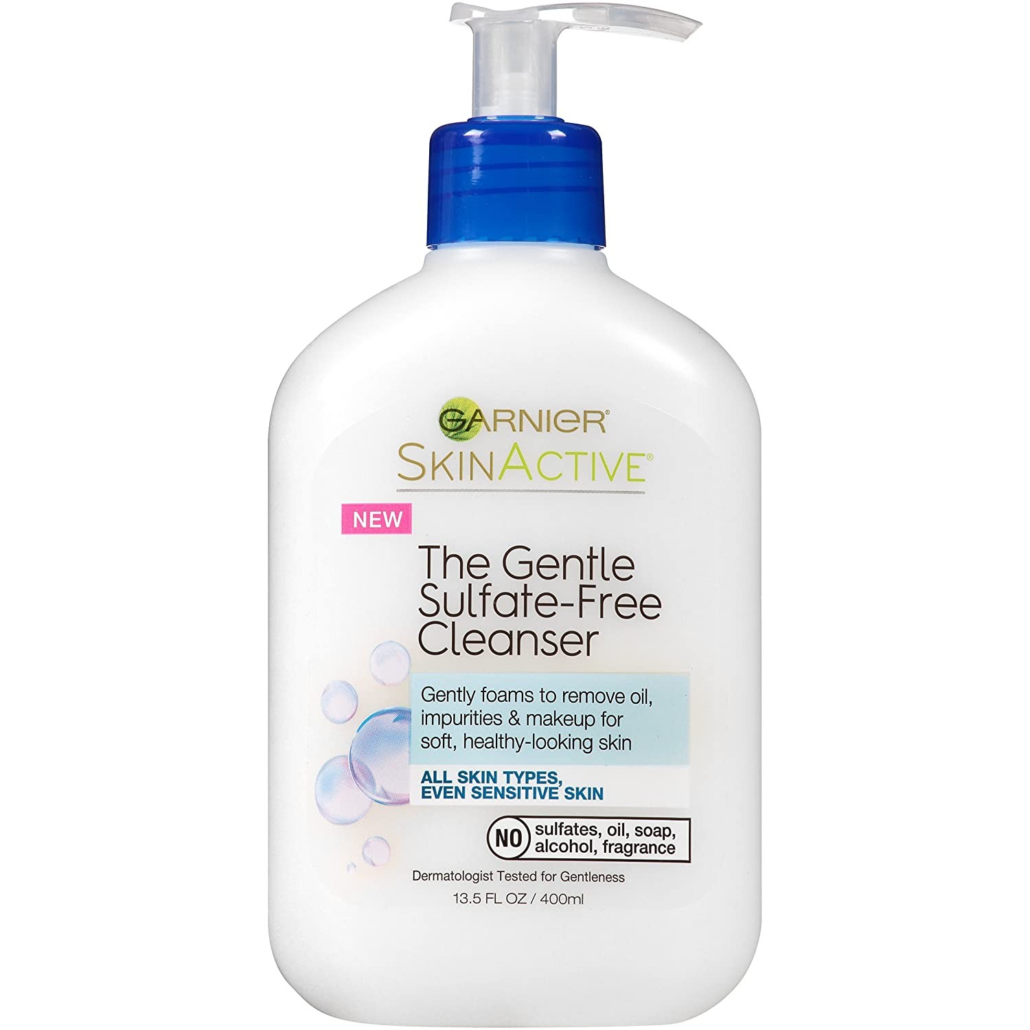 Garnier SkinActive The Gentle Sulfate-Free Cleanser, 13.5 Fluid Ounce