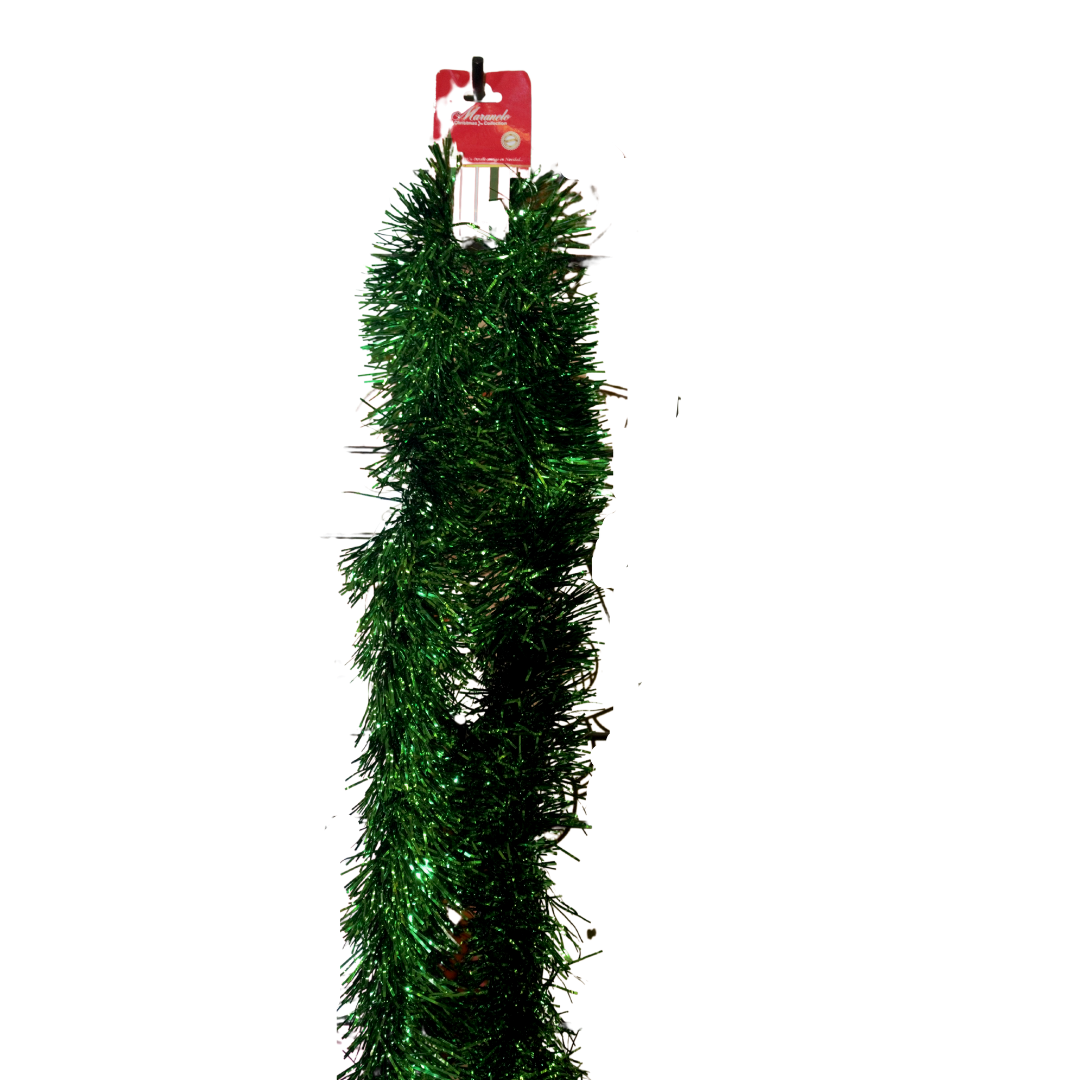 Christmas Tinsel, Green