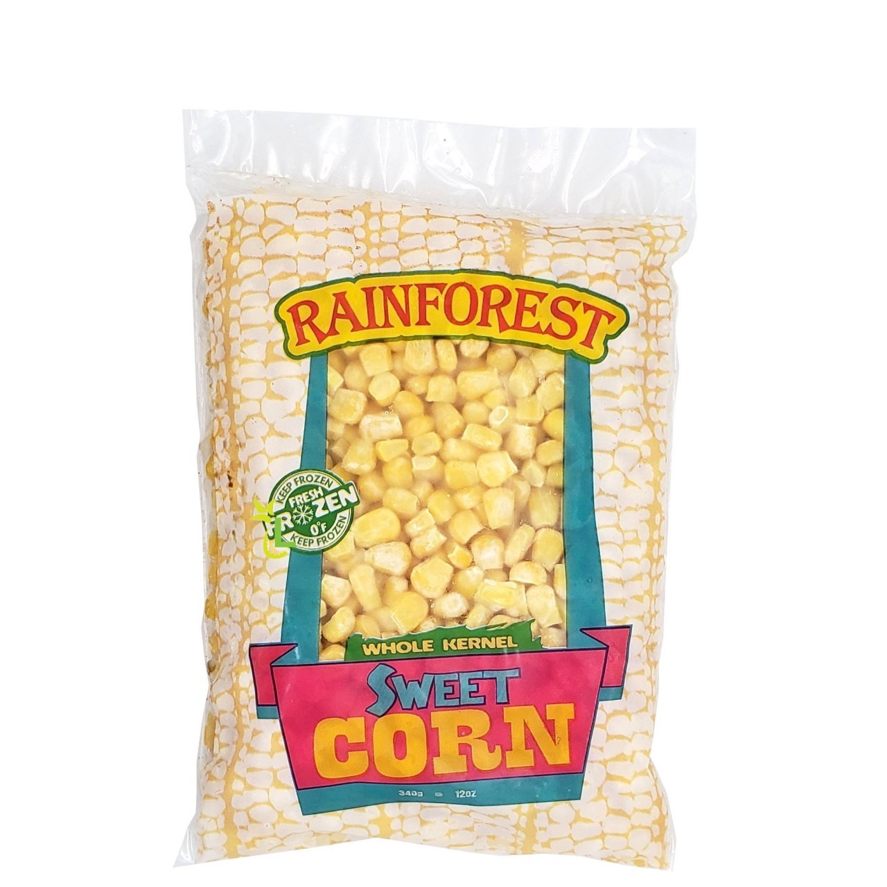 RAINFOREST WHOLE KERNEL SWEET CORN 340g