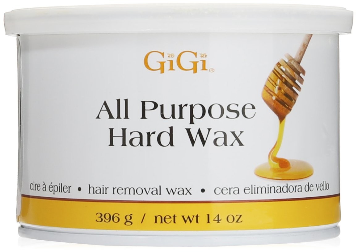 GiGi All Purpose Hard Wax, Hair Removal Wax, 14oz
