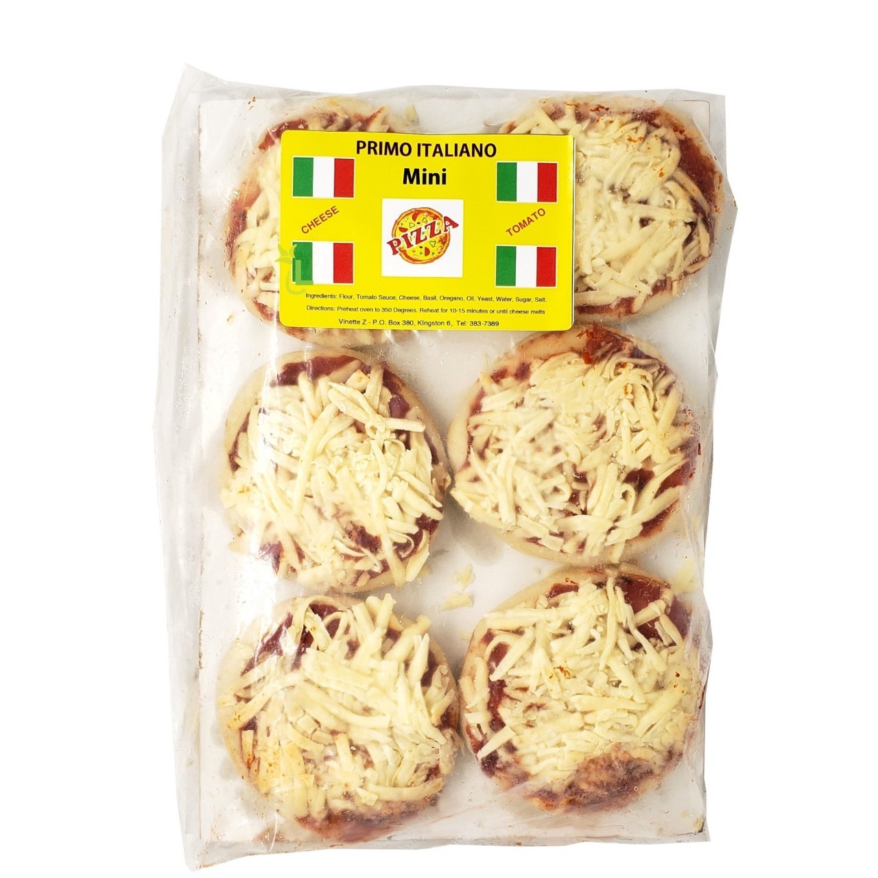 PRIMO ITALIANO MINI PIZZA 6ct