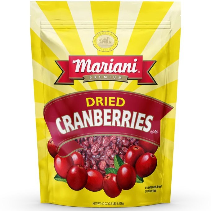 MARIANI CRANBERRIES DRIED 40oz