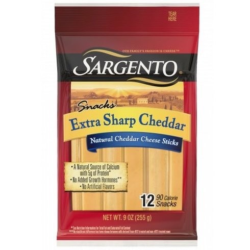 SARGENTO CHEDDAR SHARP STICKS 9oz