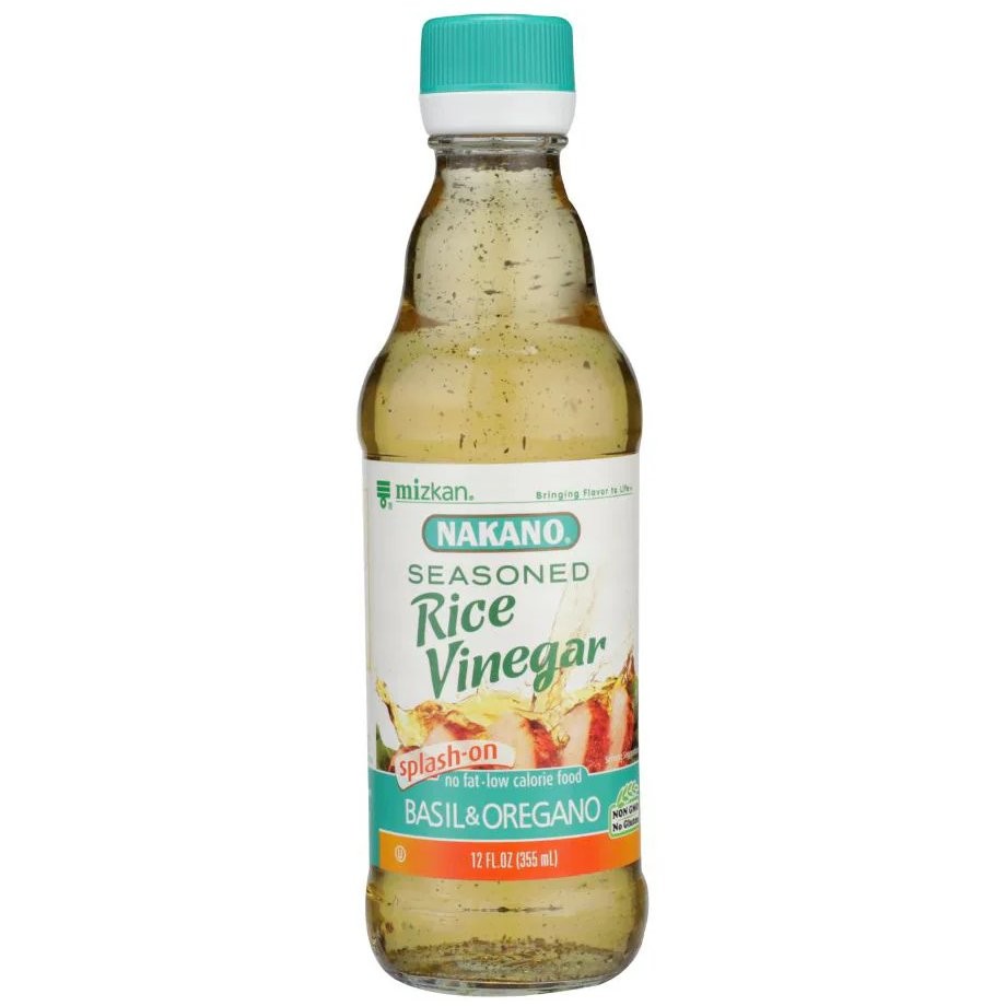 NAKANO RICE VINEGAR BASIL OREGANO 12oz