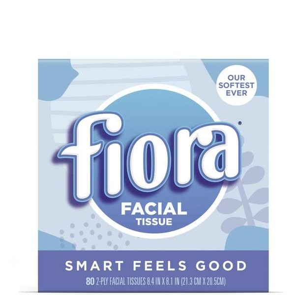 FIORA FACIAL TISSUE 2-PLY CUBE 80ct