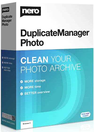 Nero DuplicateManager Photo 2023 - 1 Device Lifetime Key Global