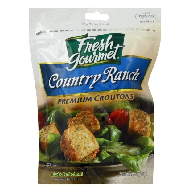 FRESH GOURMET CROUTON COUNTRY RANCH 5oz