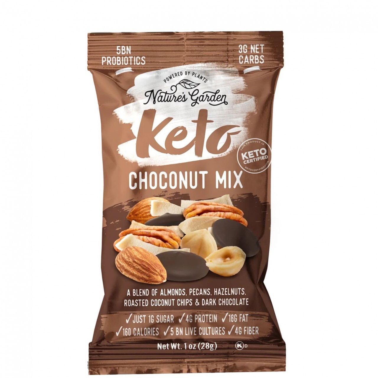 NATURES GARDEN KETO CHOCONUT MIX 1oz