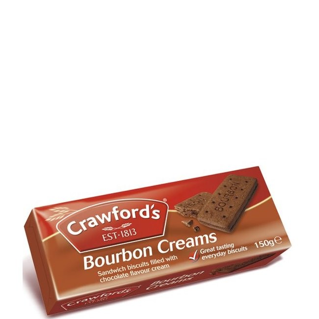 CRAWFORDS BOURBON CREAMS 150g