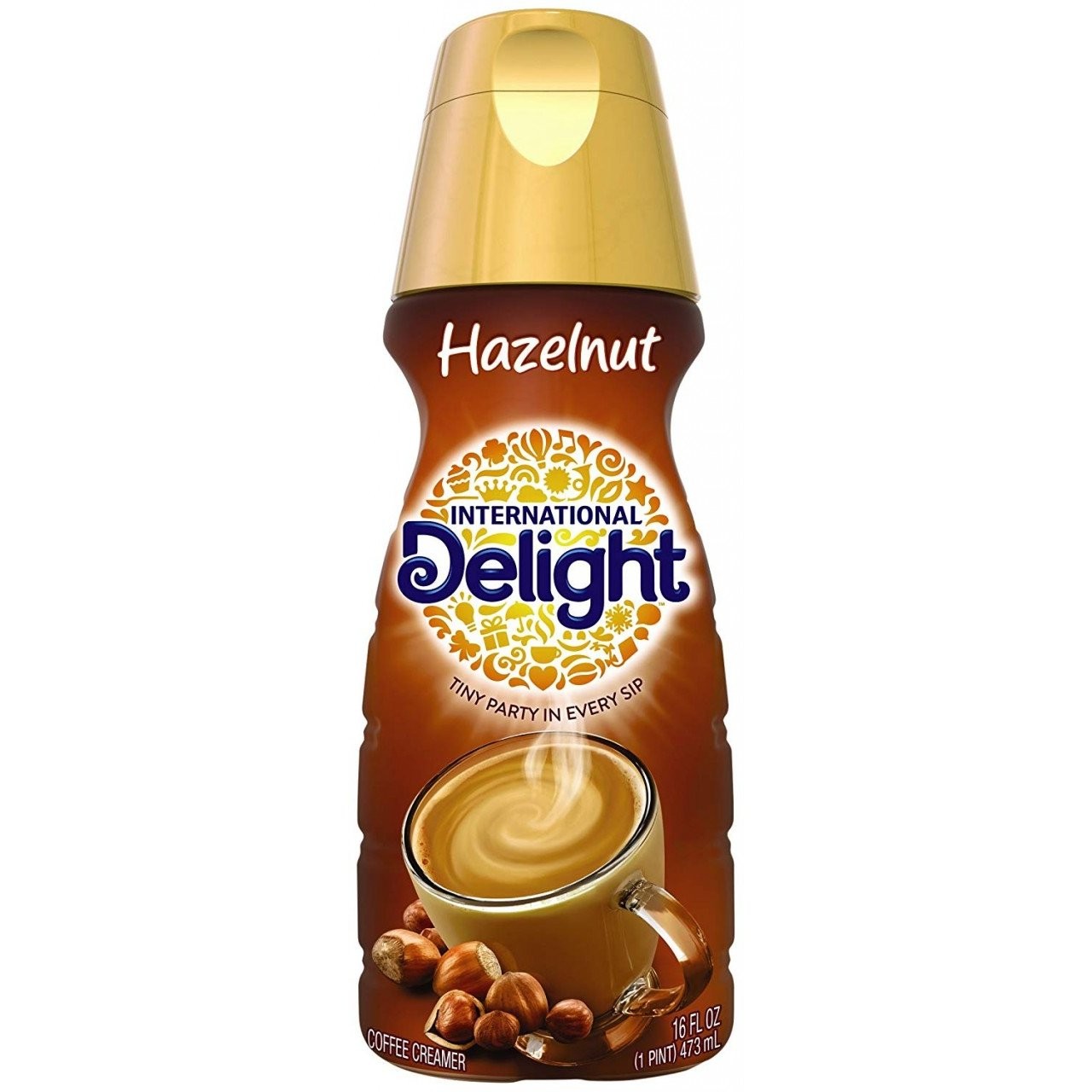 INTL DELIGHT HAZELNUT 16oz