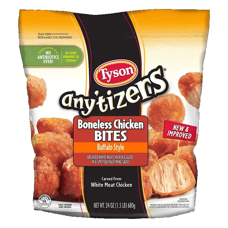 TYSON ANYTIZER BUFFALO B/LESS CHICK 24oz