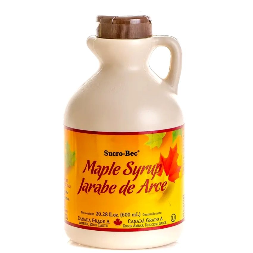 SUCRO BEC MAPLE SYRUP 600ml