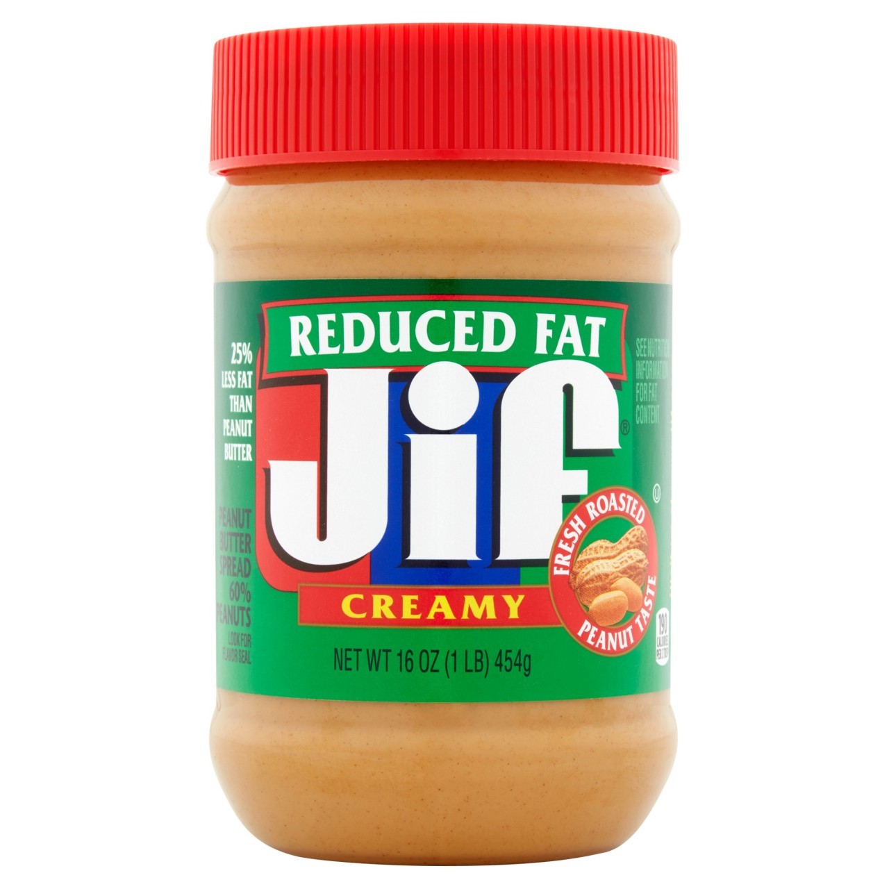 JIF PEANUT BUTTER CREAMY RF 454g