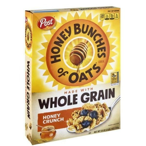 POST HBO W/GRAIN HONEY CRUNCH 18oz
