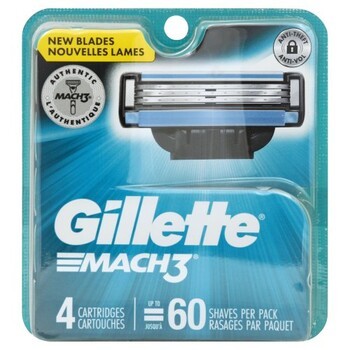 GILLETTE MACH 3 CART 4s