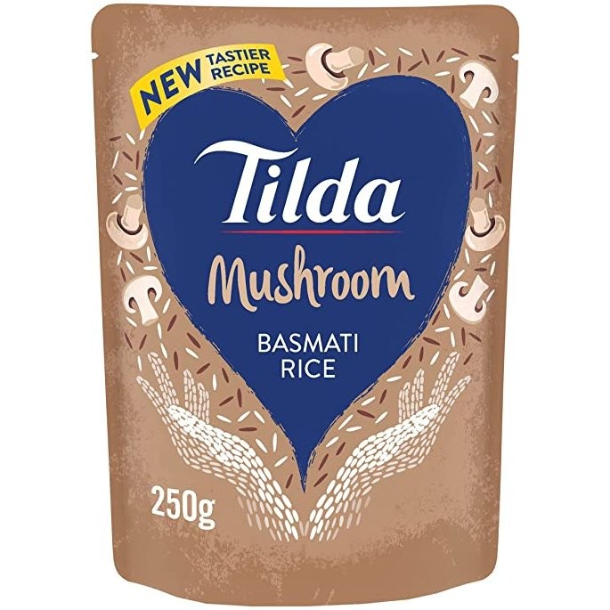 TILDA RICE BASMATI MUSHROOM 250g