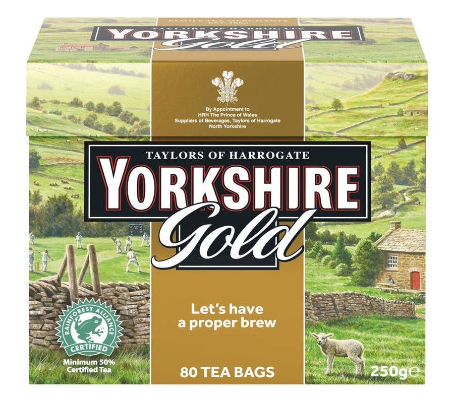 TAYLOR YORKSHIRE TEA GOLD 80s