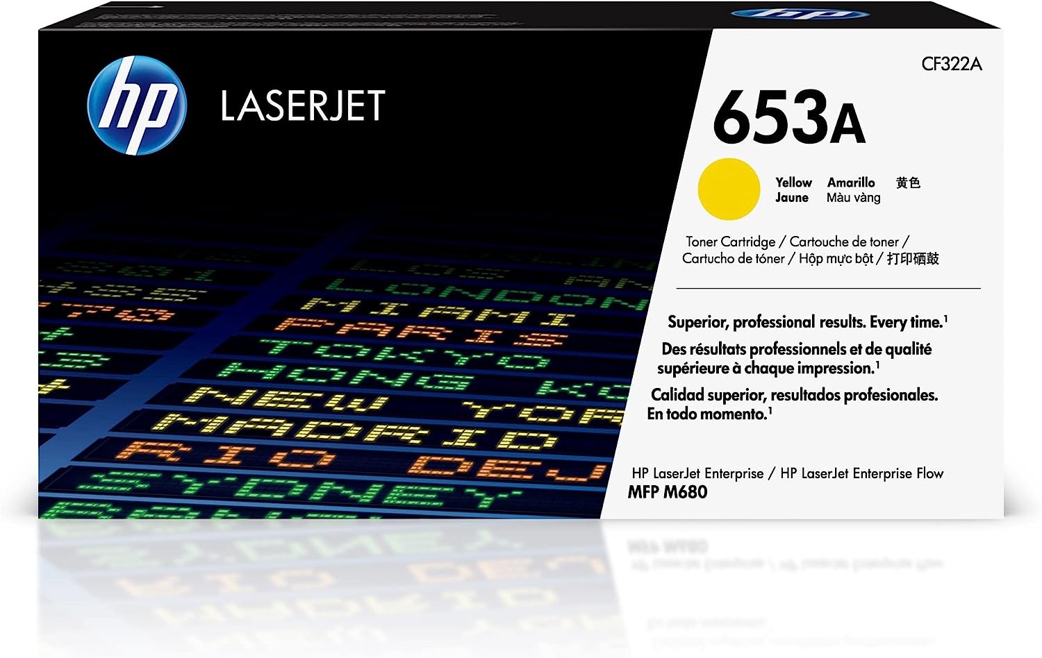 HP 653A - Yellow - original