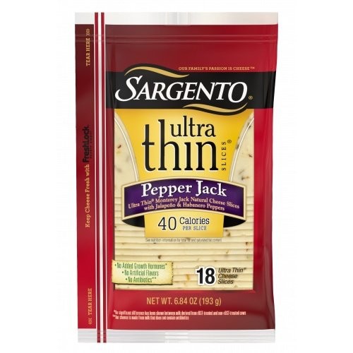 SARGENTO PEPPER JACK U/THIN 6.84oz