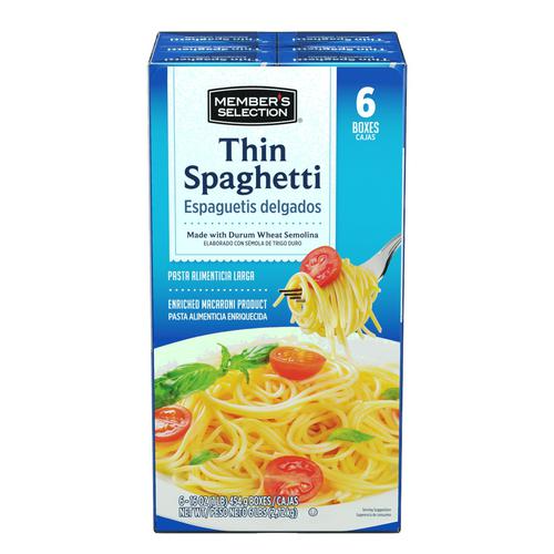 Member's Selection Thin Spaghetti 6 Units / 1 lb