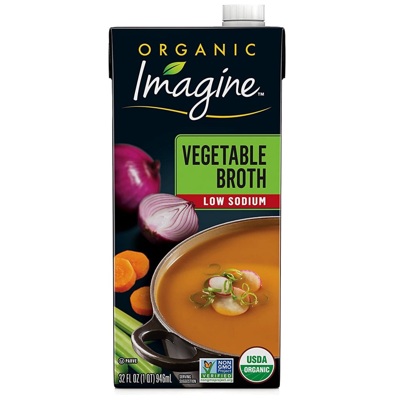 IMAGINE BROTH VEGETABLE LS 32oz