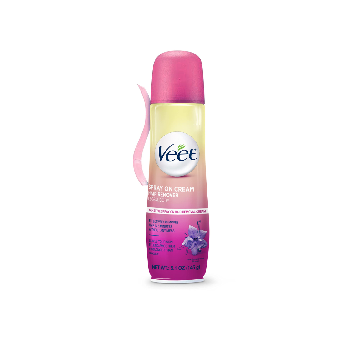 Veet Spray On Cream Hair Remover 5.1 OZ