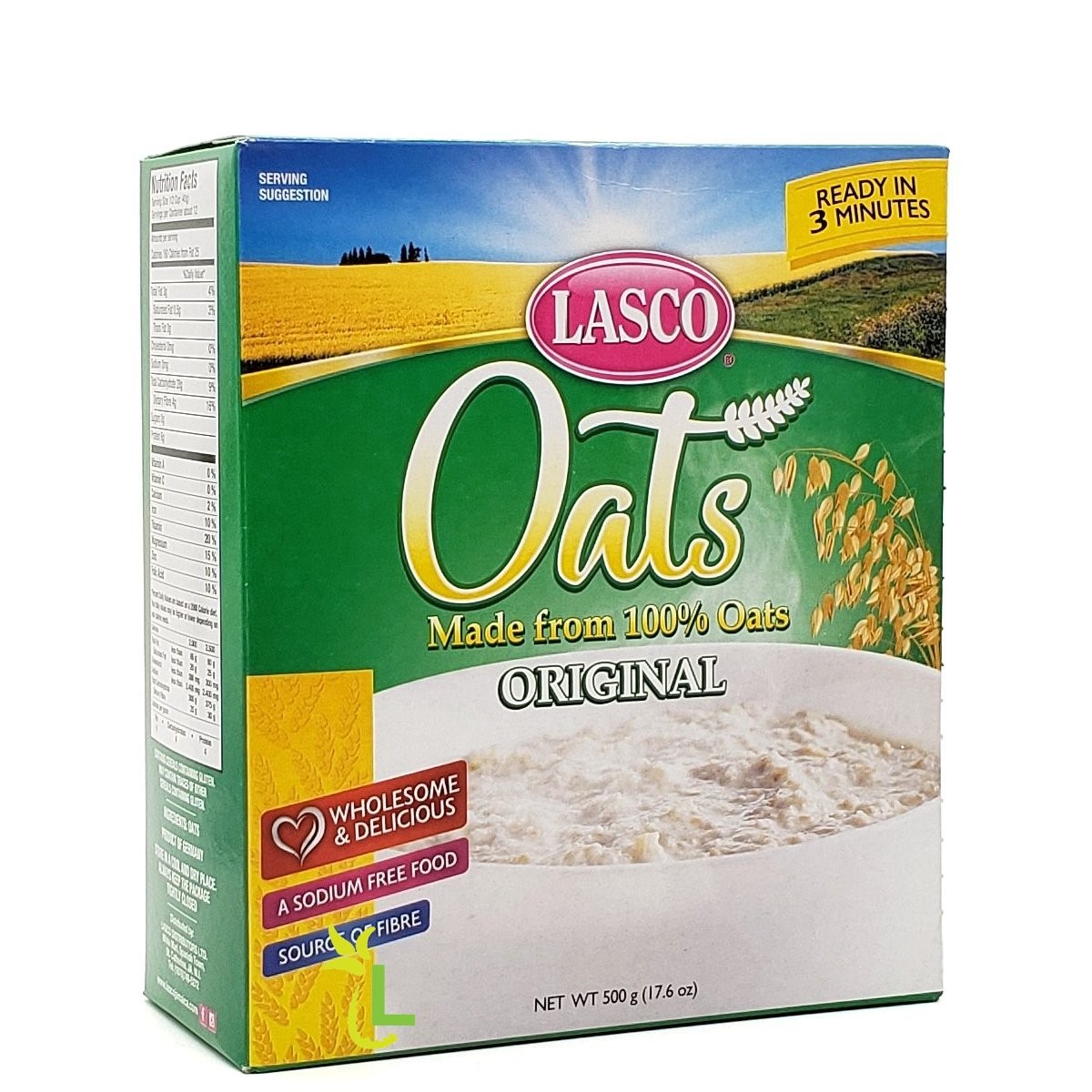 LASCO OATS ORIGINAL 500g
