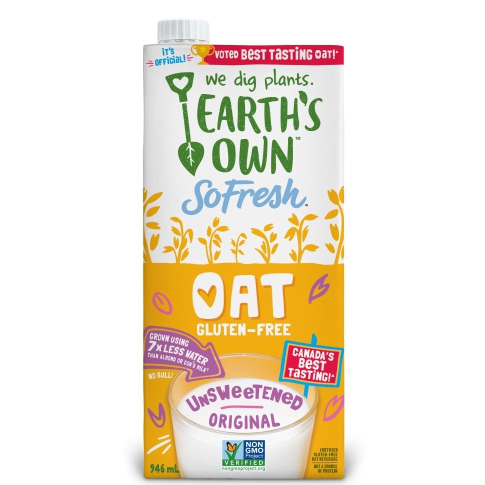 EARTHS OWN OAT MILK ORIGINAL UNSWT 946ml