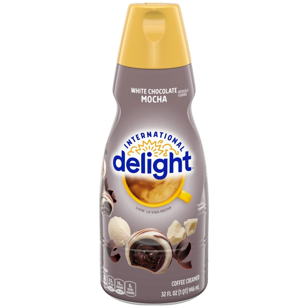 INTL DELIGHT WHITE CHOCOLATE MOCHA 32oz